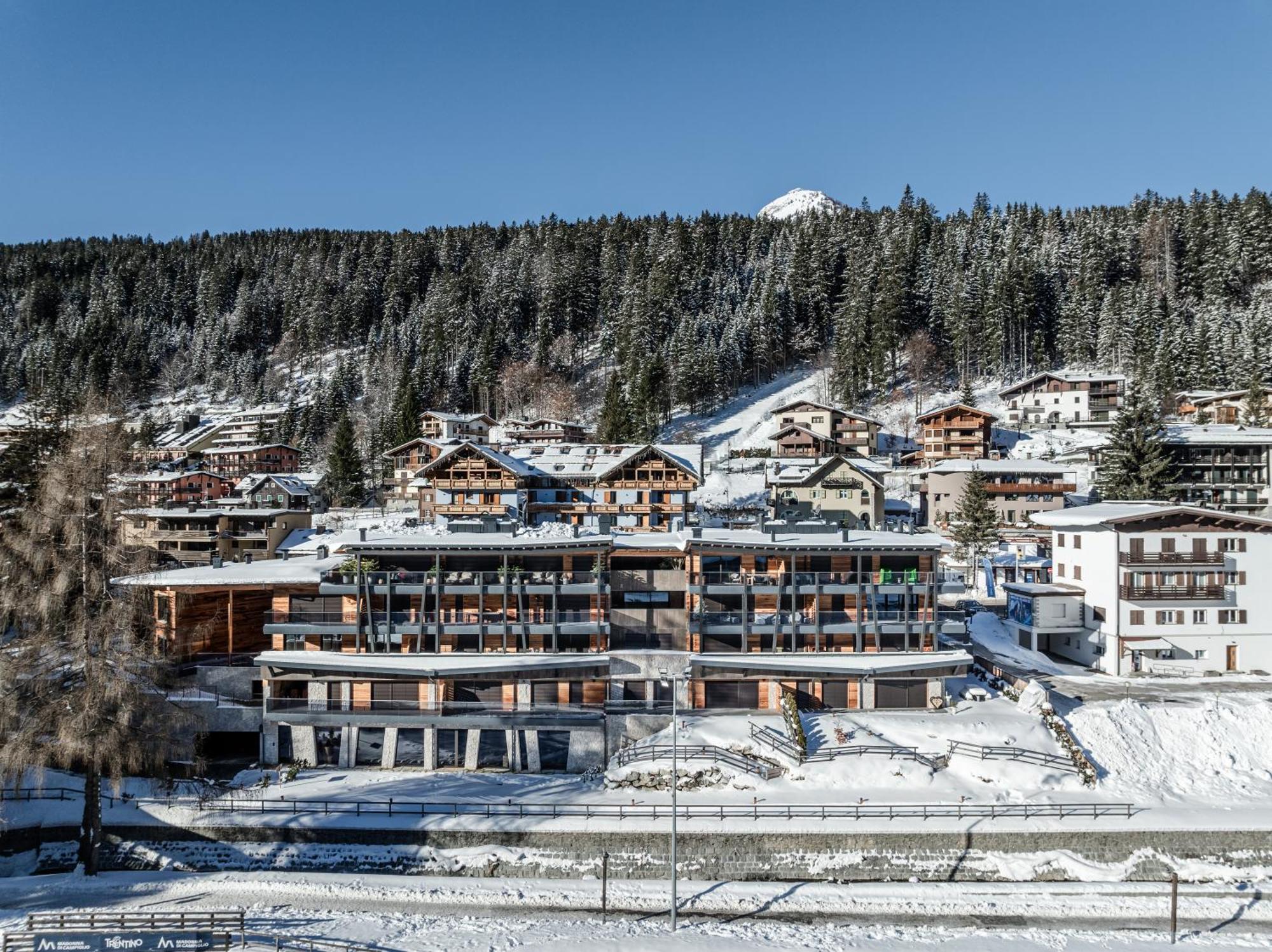 דירות מדונה די קמפיליו Campiglio Wood מראה חיצוני תמונה