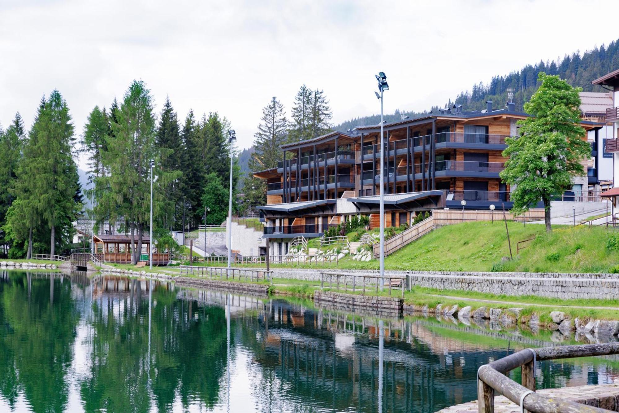 דירות מדונה די קמפיליו Campiglio Wood מראה חיצוני תמונה